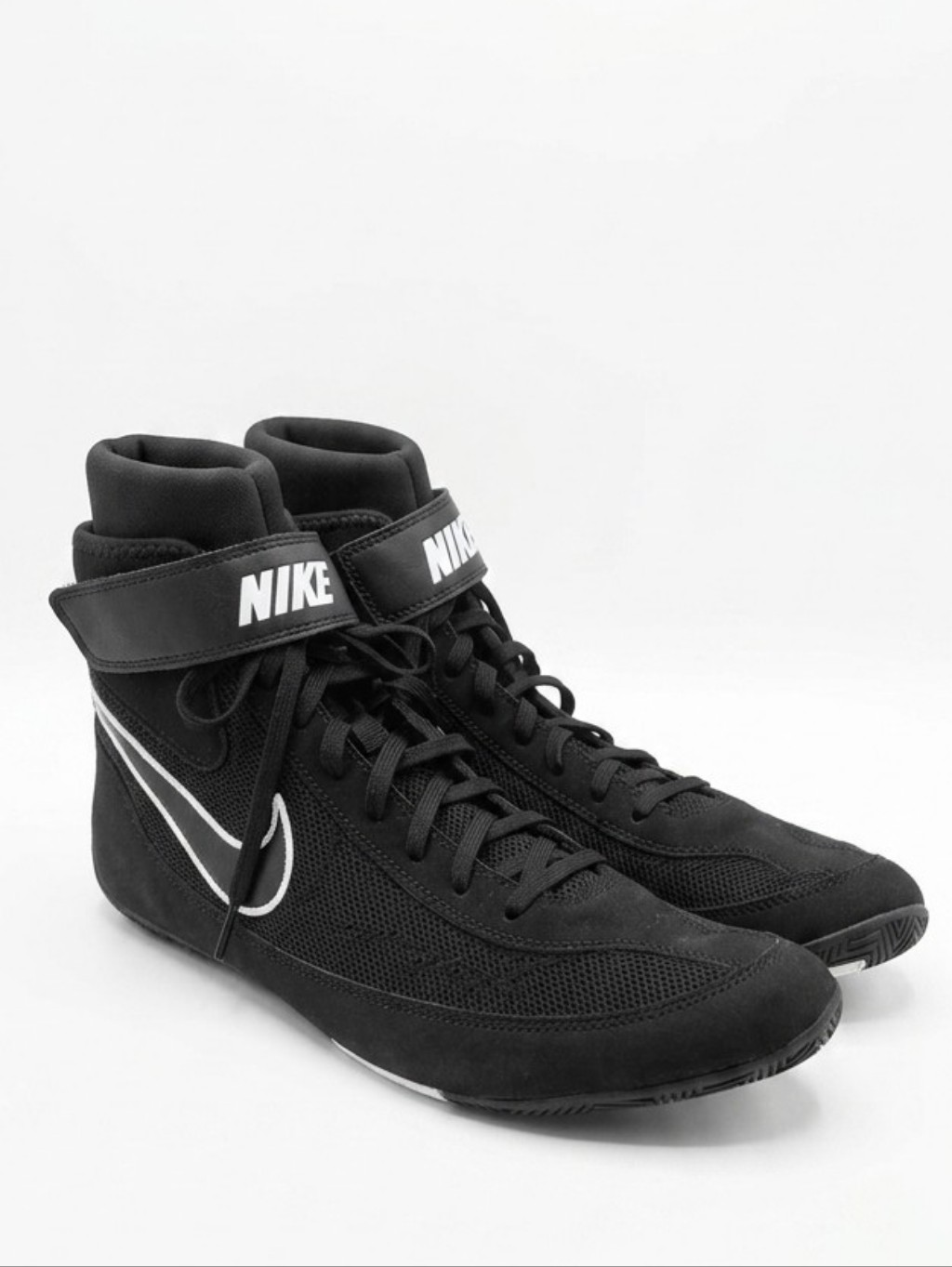 Nwot Nike Speedsweep Vii Wrestling Shoes High Top Athletic Sneakers Black 14